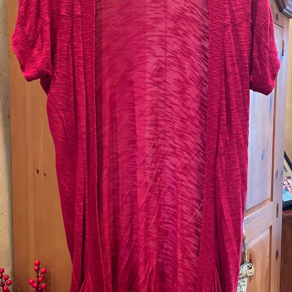 Women's Red Mossimo sweater top